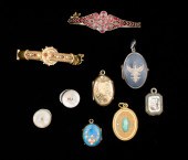 Costume Lockets Ear clips & Br