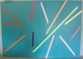 COTE Alan. Untitled Abstract A