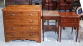 COTTAGE STYLE CHEST, TWO STAND