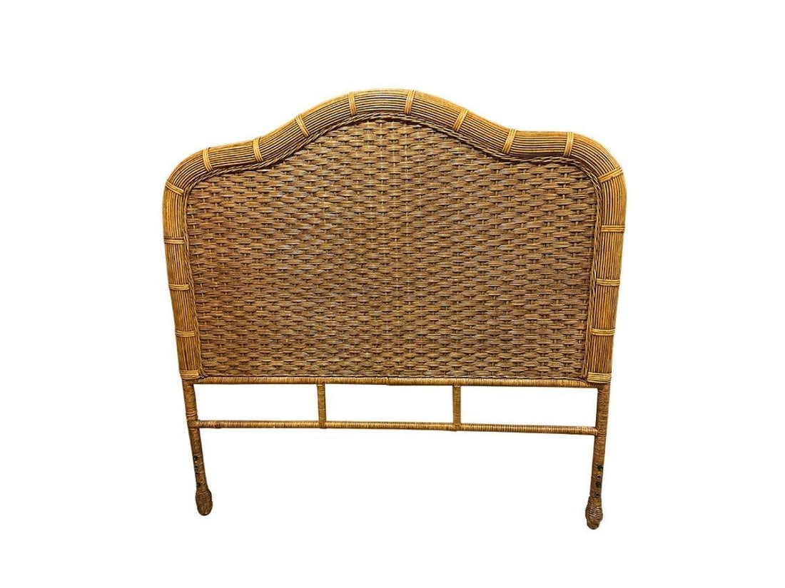 COTTAGE WICKER HEADBOARD, FULL