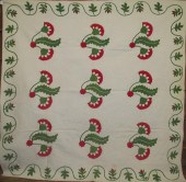 COTTON COCKSCOMB APPLIQUED QUI