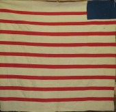 COTTON PIECEWORK "PATRIOTIC FL