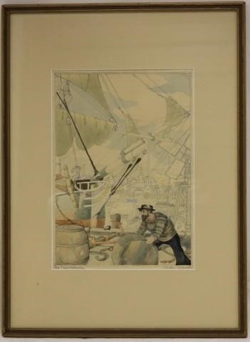 COULTON WAUGH (1896-1973), EARLY