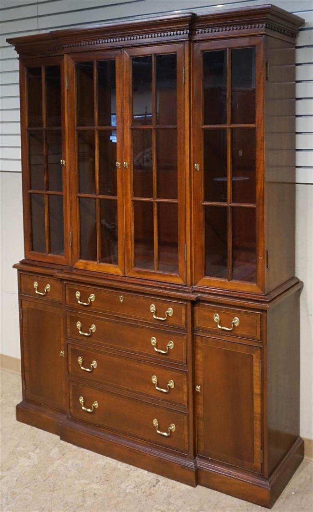 COUNCIL GEORGE III STYLE MAHOGANY