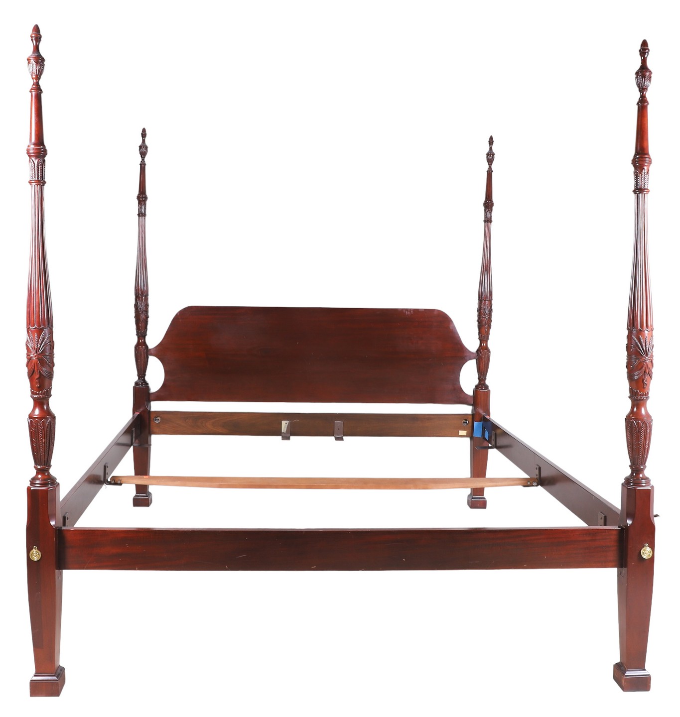 Councill carved mahogany 4-poster
