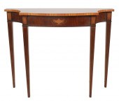 COUNCILL MAHOGANY CONSOLE TABL
