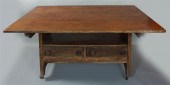 COUNTRY AMERICAN PINE TABLE/SE
