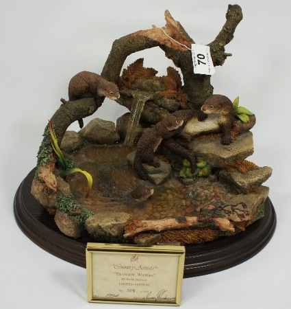 Country Artists Figure Otters