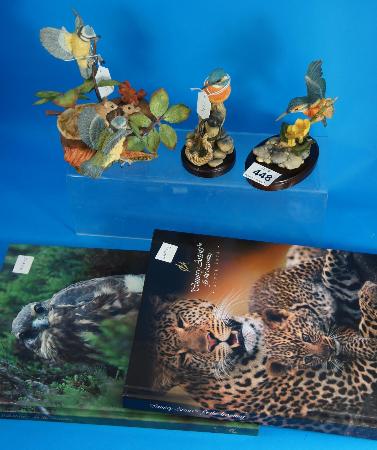 Country Artists Sculptures x 3