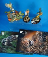 Country Artists Sculptures x 3
