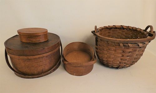 COUNTRY BASKET & BOXES LOTLot of