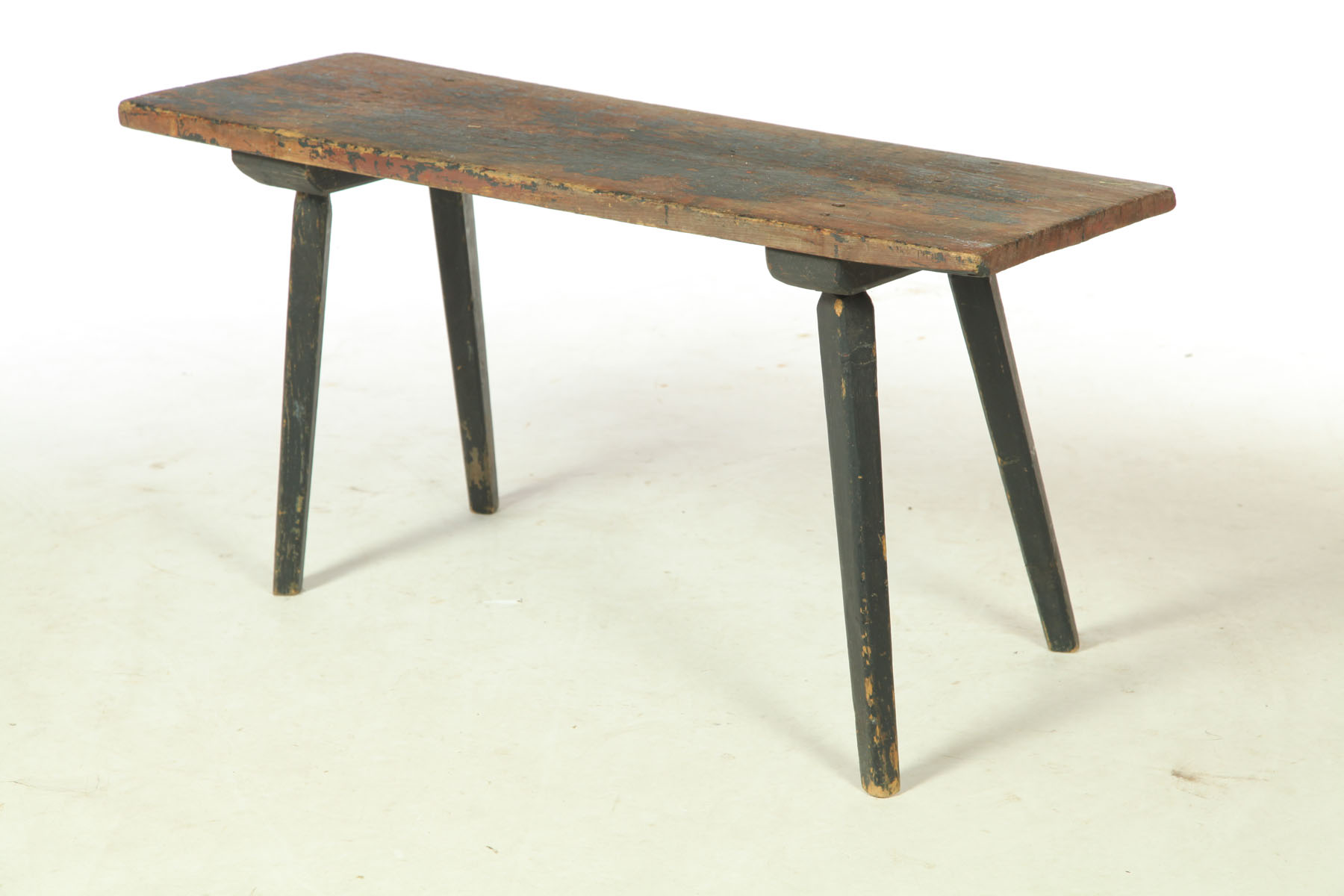 COUNTRY BENCH.  American 19th
