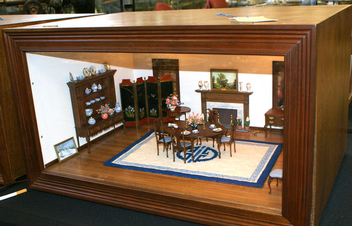 Country dining room diorama c/o