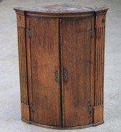 COUNTRY ENGLISH OAK BOWFRONT H