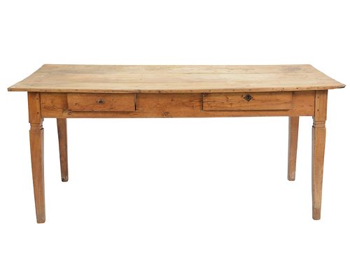 COUNTRY FRENCH FRUITWOOD FARM TABLE