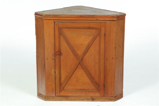 COUNTRY HANGING CUPBOARD.  American