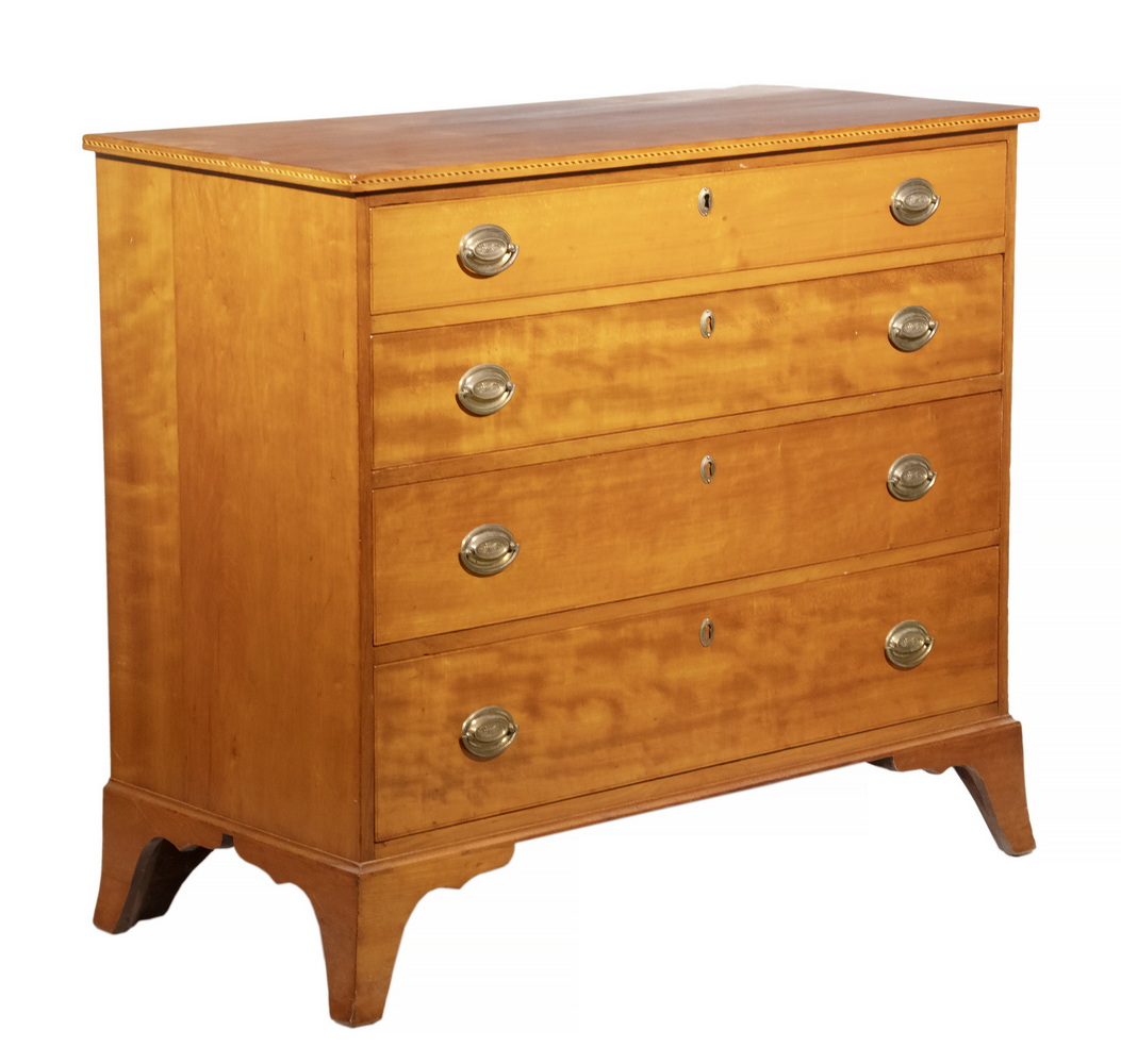 COUNTRY HEPPLEWHITE FOUR-DRAWER