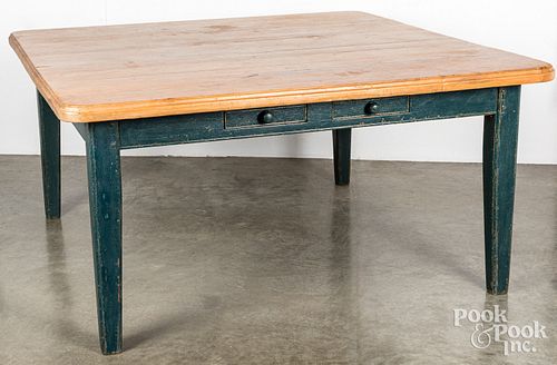 COUNTRY PAINTED PINE DINING