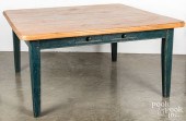 COUNTRY PAINTED PINE DINING TA