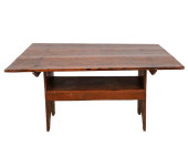 COUNTRY PINE BENCH TABLE<br>Co