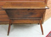 COUNTRY PINE DOUGH BOX ON STAN