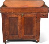 COUNTRY PINE DRY SINK, 19TH CE