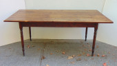 COUNTRY PINE HARVEST TABLE, 4