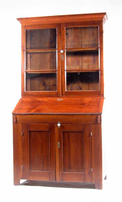 Country pine secretary    In two
