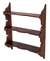 COUNTRY PINE WOOD WALL SHELVES