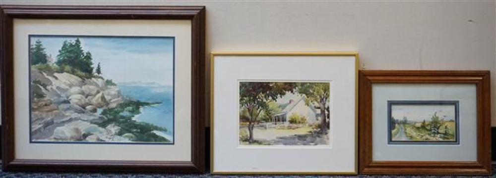 COUNTRY ROAD, WHITE COTTAGE AND