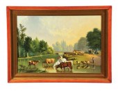 COUNTRY SCENE (AMERICAN SCHOOL