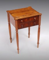 COUNTRY SHERATON 2 DRAWER STAN