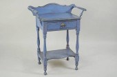 COUNTRY SHERATON BLUE PAINTED