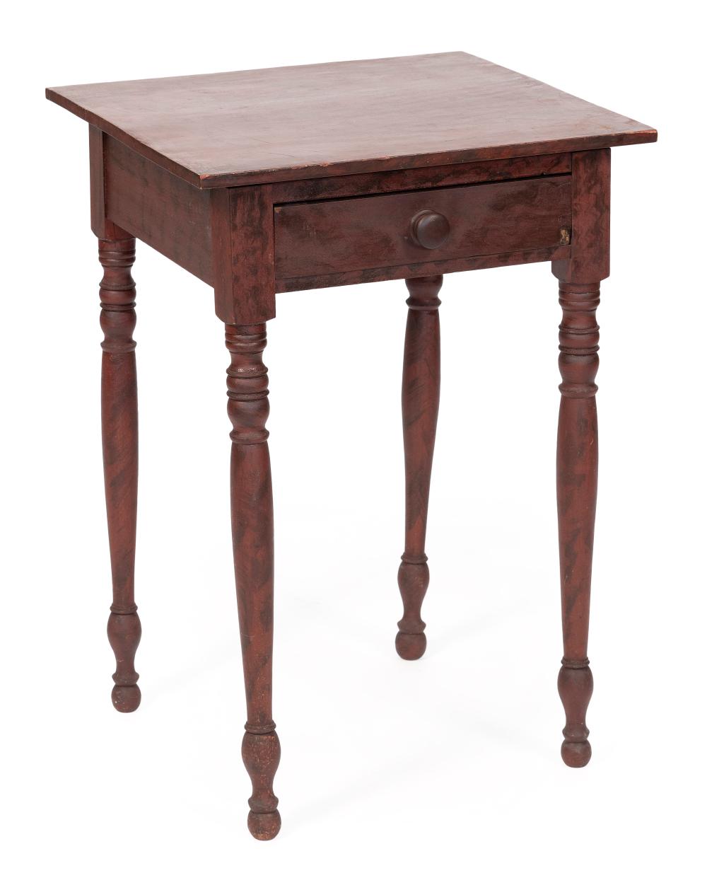 COUNTRY SHERATON ONE-DRAWER STAND
