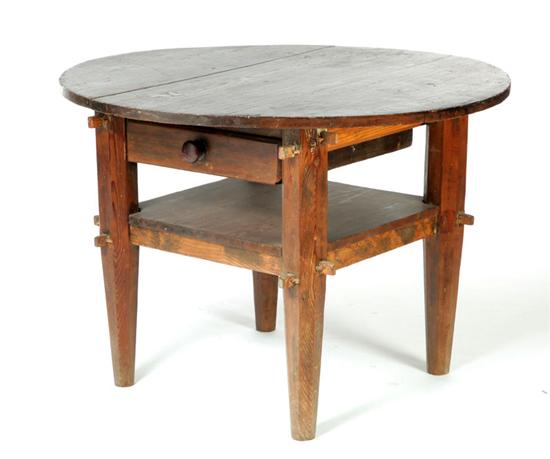 COUNTRY TABLE.  Nineteenth century