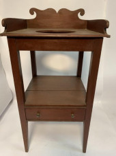 COUNTRY WASH STAND, ONE DRAWER