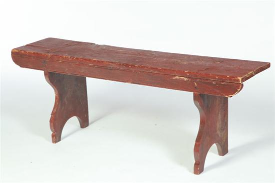 COUNTRY WATER BENCH.  American 