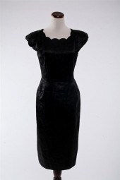 COURR?GES PARIS BLACK SILK JAC