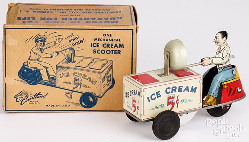 COURTLAND TIN LITHOGRAPH WIND-UP