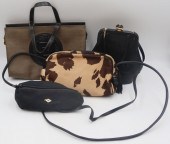 COUTURE. (4) COUTURE PURSES IN