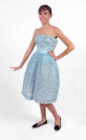 COUTURE BOB BUGNAND BEADED TUL
