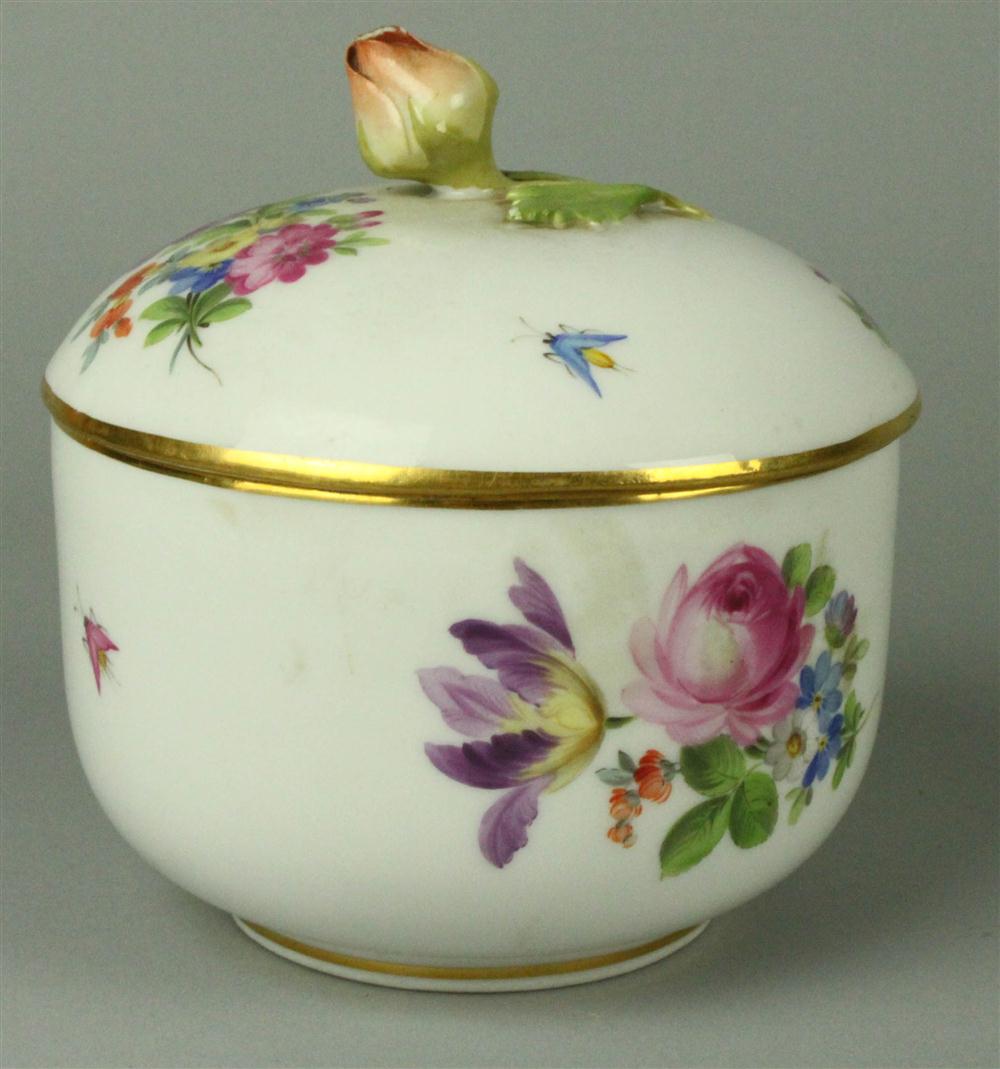 COVERED BOWL MEISSEN Provenance: