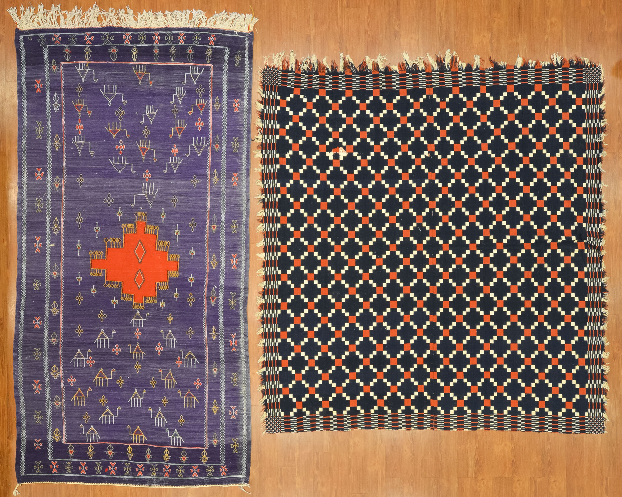 COVERLET & TIBETAN NEPALI RUG