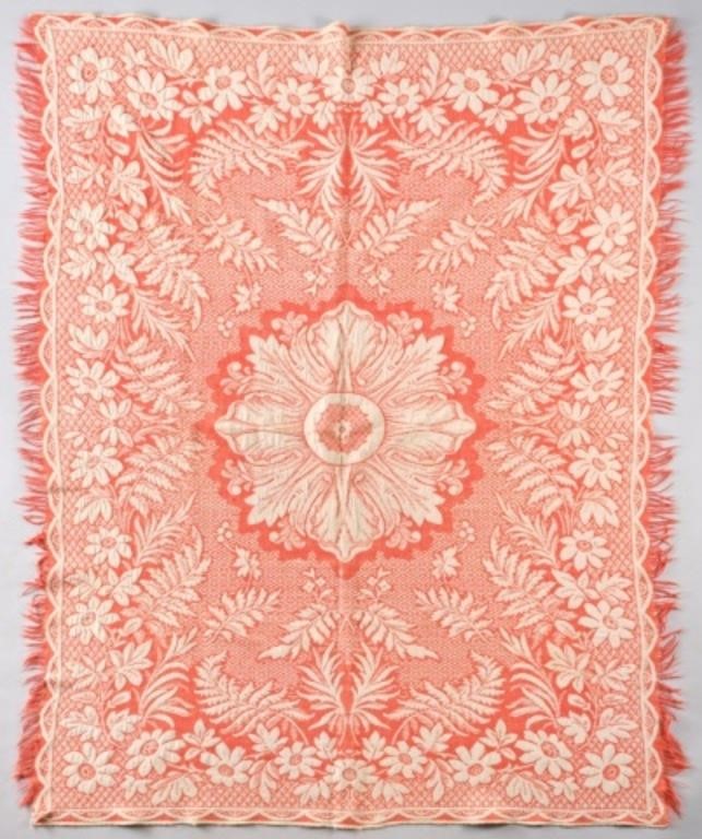 COVERLETA coverlet in an orange and