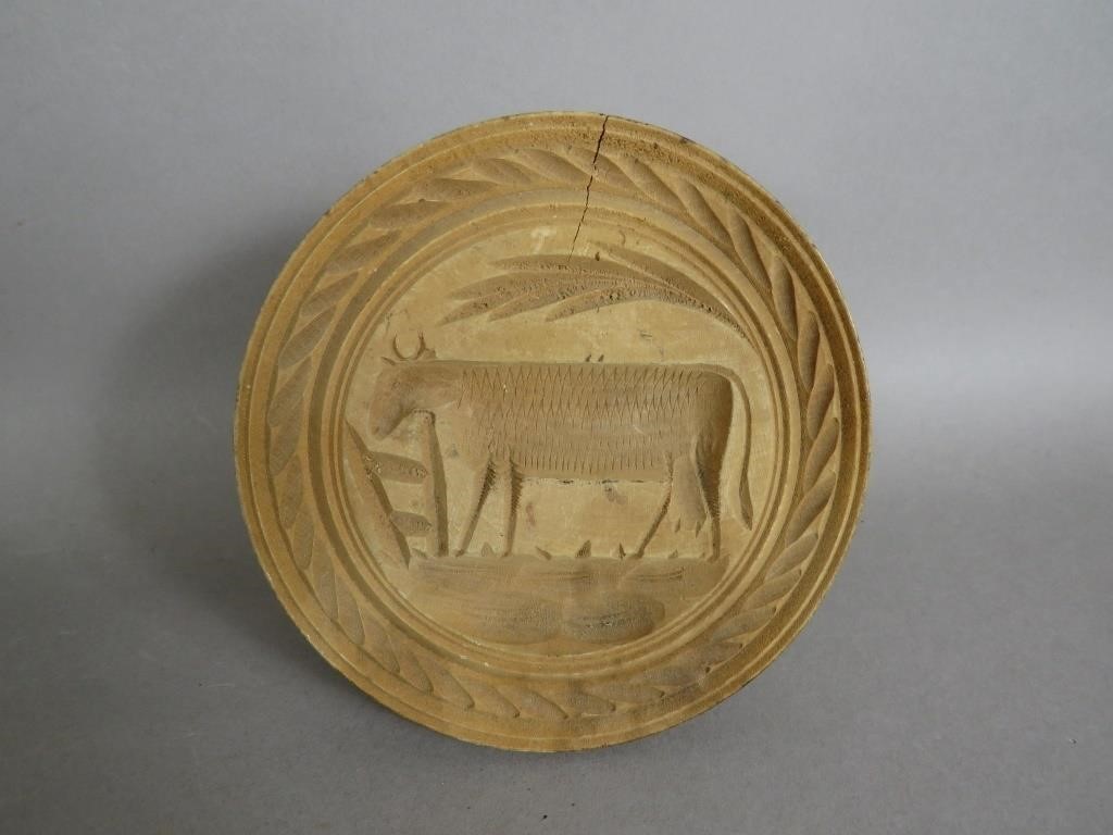 COW BUTTERPRINTca. 1880-1900;