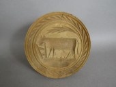 COW BUTTERPRINTca. 1880-1900;