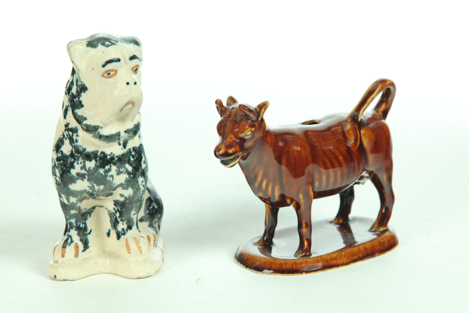 COW CREAMER AND DOG.  Ohio  late