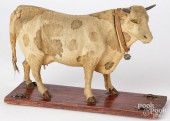 COW PULL TOY, EARLY TO MID 20T