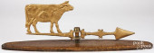 COW WEATHERVANE<br>Zinc cow we