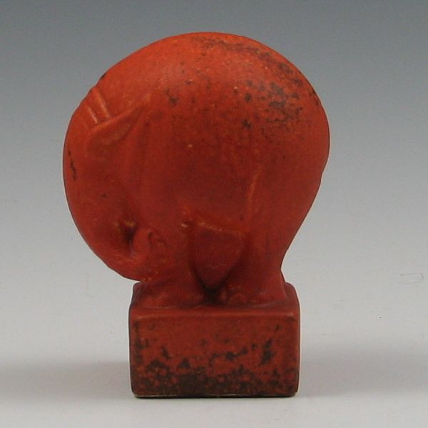 Cowan Elephant Paperweight marked